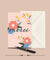 Carte de Voeux MERCI Fleurs Corail Julie Roubergue