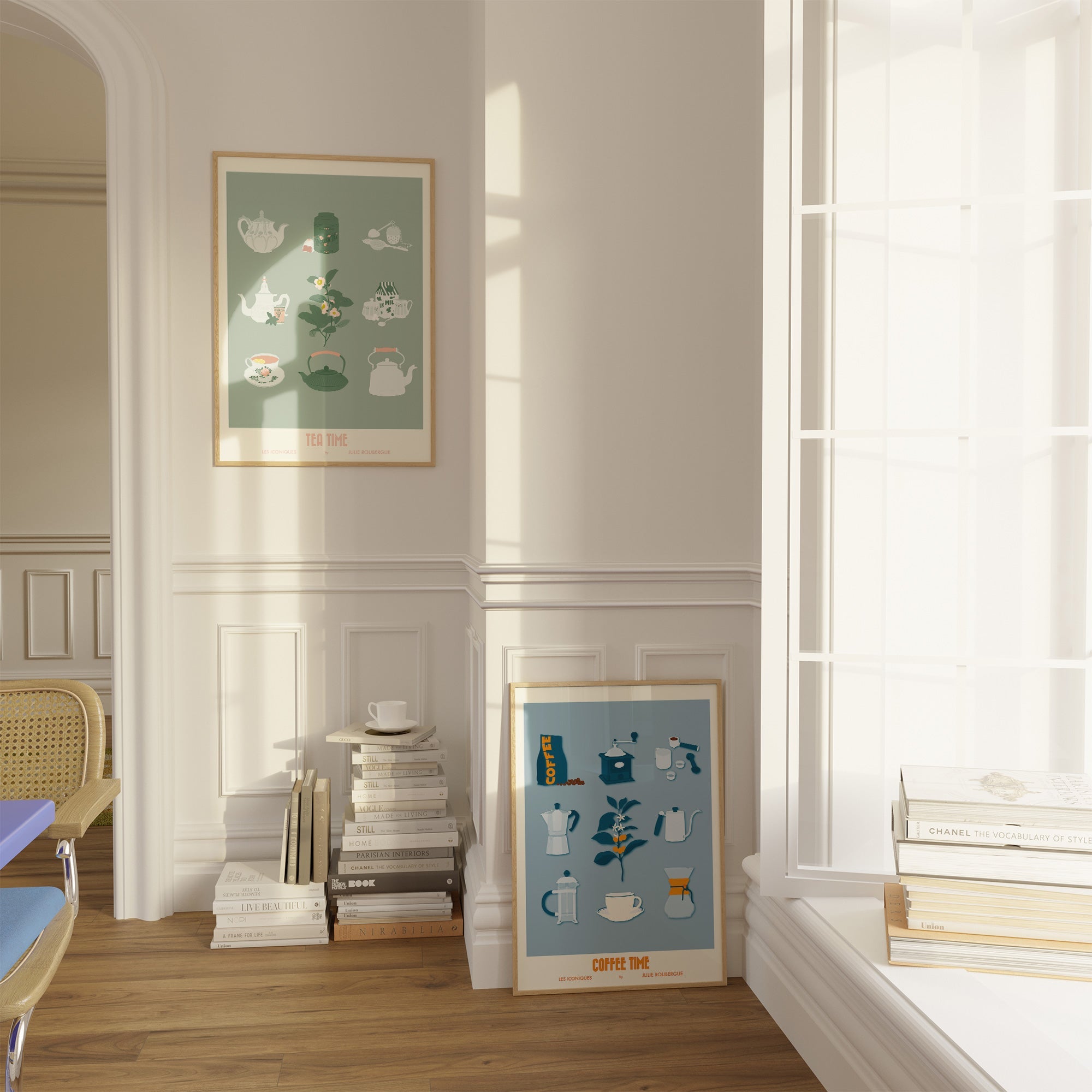 Affiches iconiques – Objets illustrés | Julie Roubergue