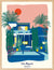 Affiche MARRAKECH, Villa Majorelle Julie Roubergue