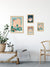 Cartes postales illustrées sur le thème de la Provence par Julie Roubergue.