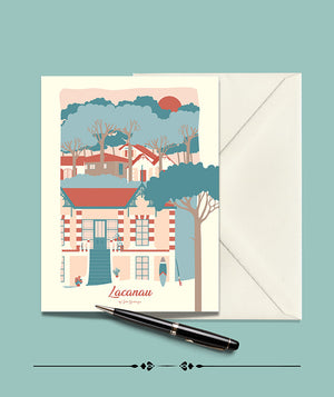 Carte Postale LACANAU, La Maison - Julie Roubergue