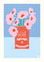 Carte Postale LE BOUQUET, Love More - Illustration originale de Julie Roubergue