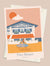 1. Carte postale Pays Basque – Bord de Mer avec son enveloppe, illustration douce et estivale.