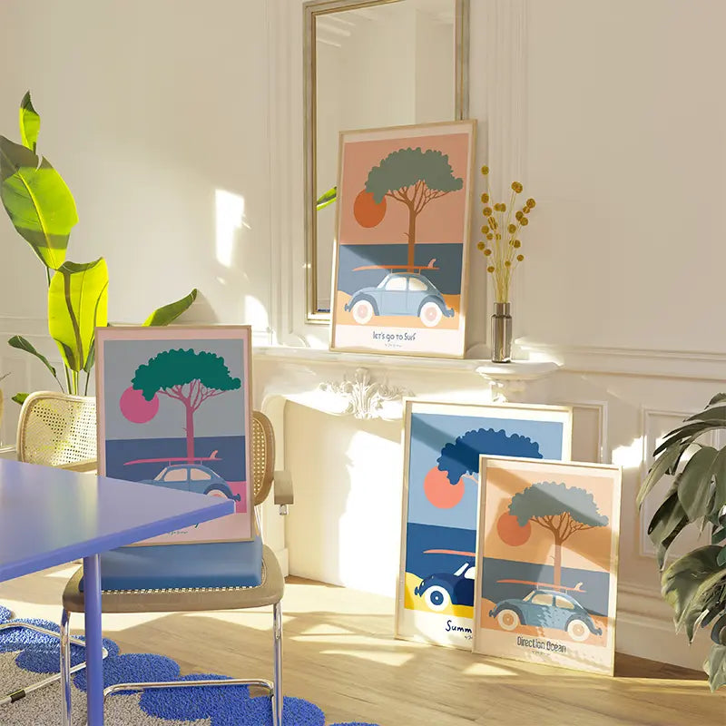 Portrait de maison personnalisé — illustration sur-mesure par Julie Roubergue