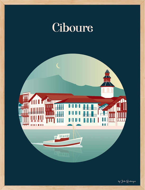 Affiche CIBOURE Julie Roubergue