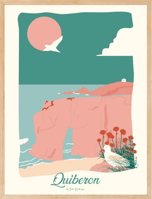 Affiche QUIBERON, L'Arche de Port Blanc Julie Roubergue