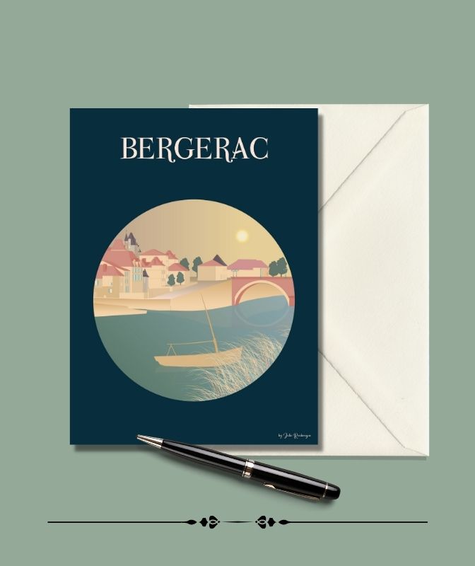 Carte Postale BERGERAC Julie Roubergue