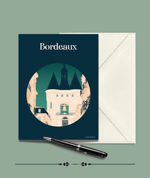 Carte Postale BORDEAUX, La Grosse Cloche Julie Roubergue