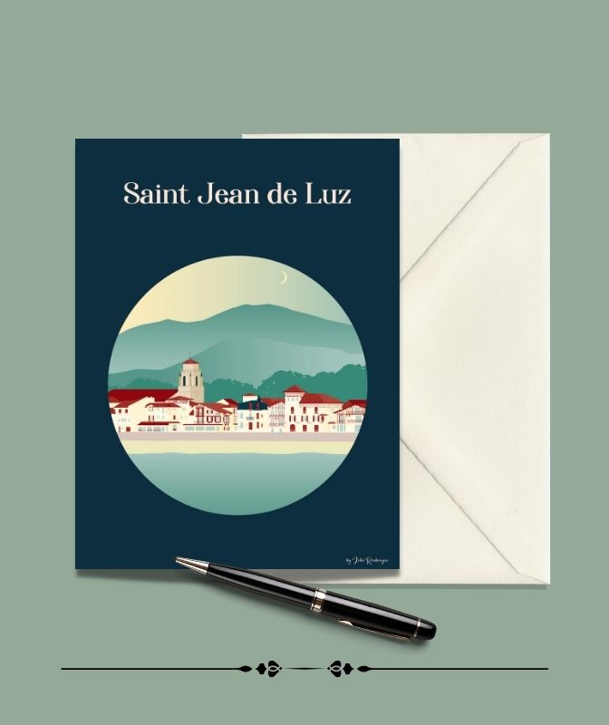 Carte Postale SAINT JEAN DE LUZ Julie Roubergue