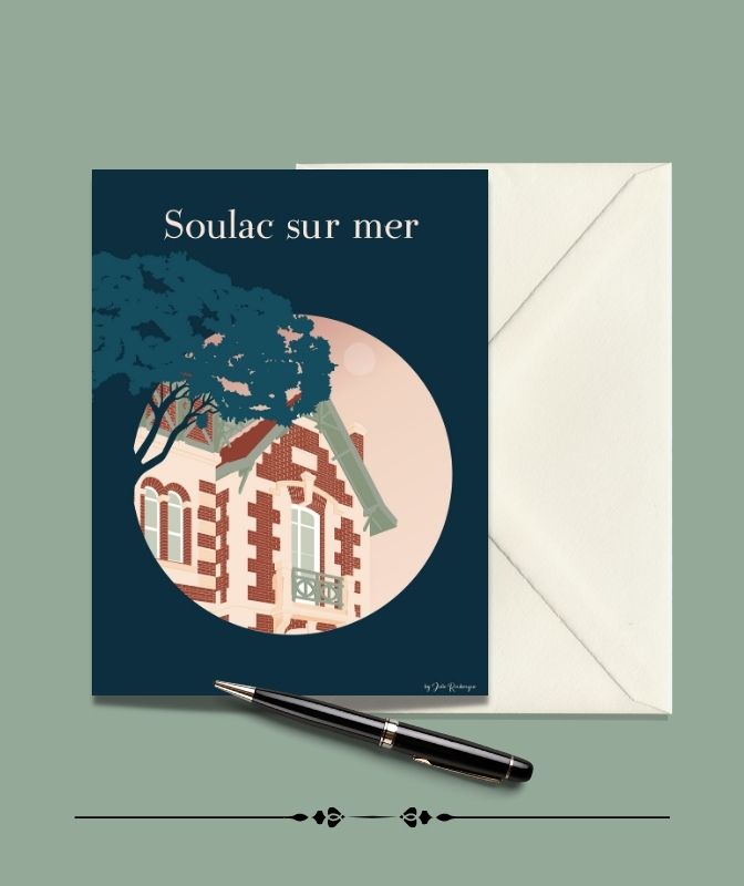 Carte Postale SOULAC SUR MER, La  Maison Julie Roubergue